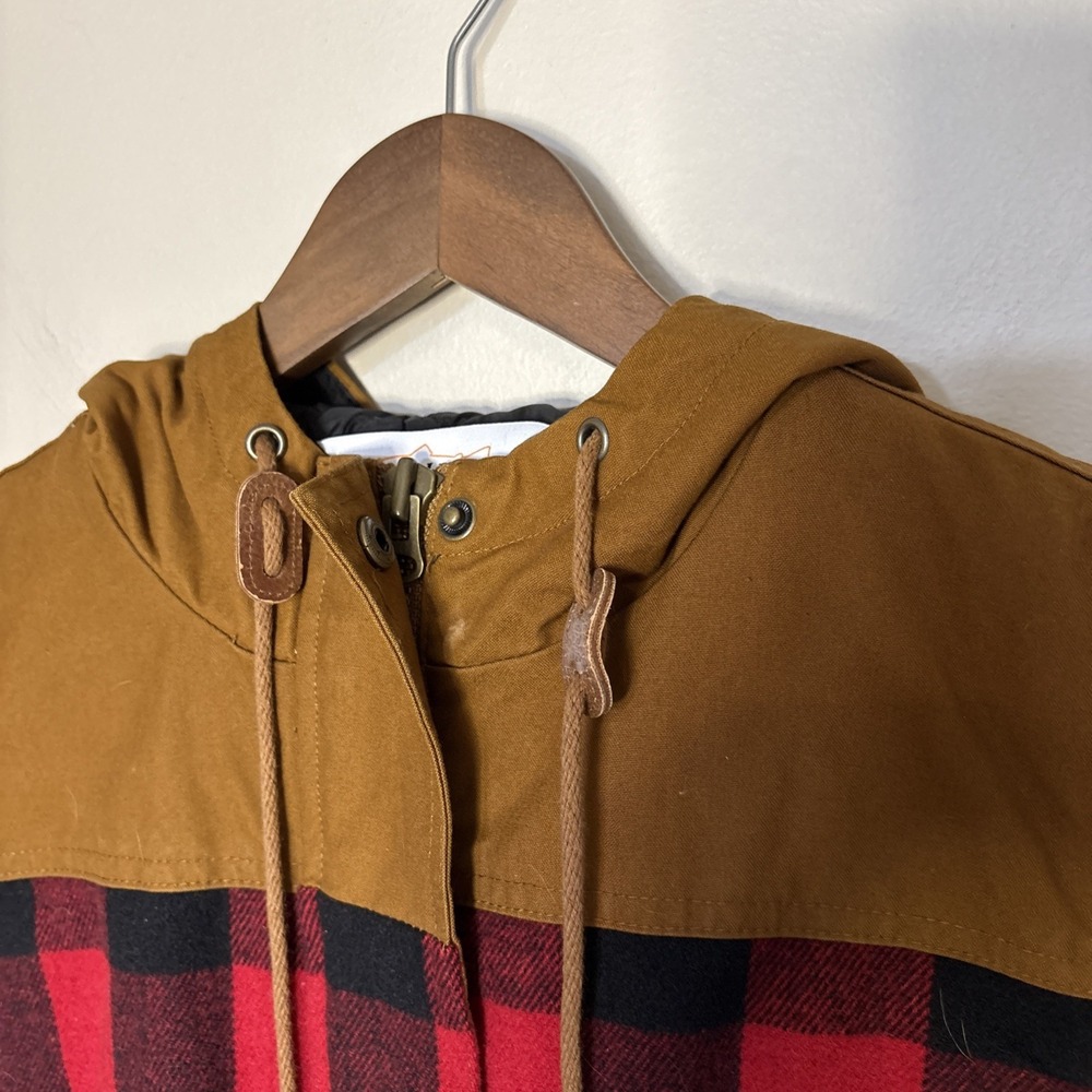 Orvis Field Fresh Women's Wool Vest Buffalo Plaid Winter Layering Cabin Medium - Picture 3 of 6